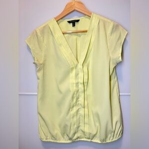 Banana Republic Butter Yellow Blouse